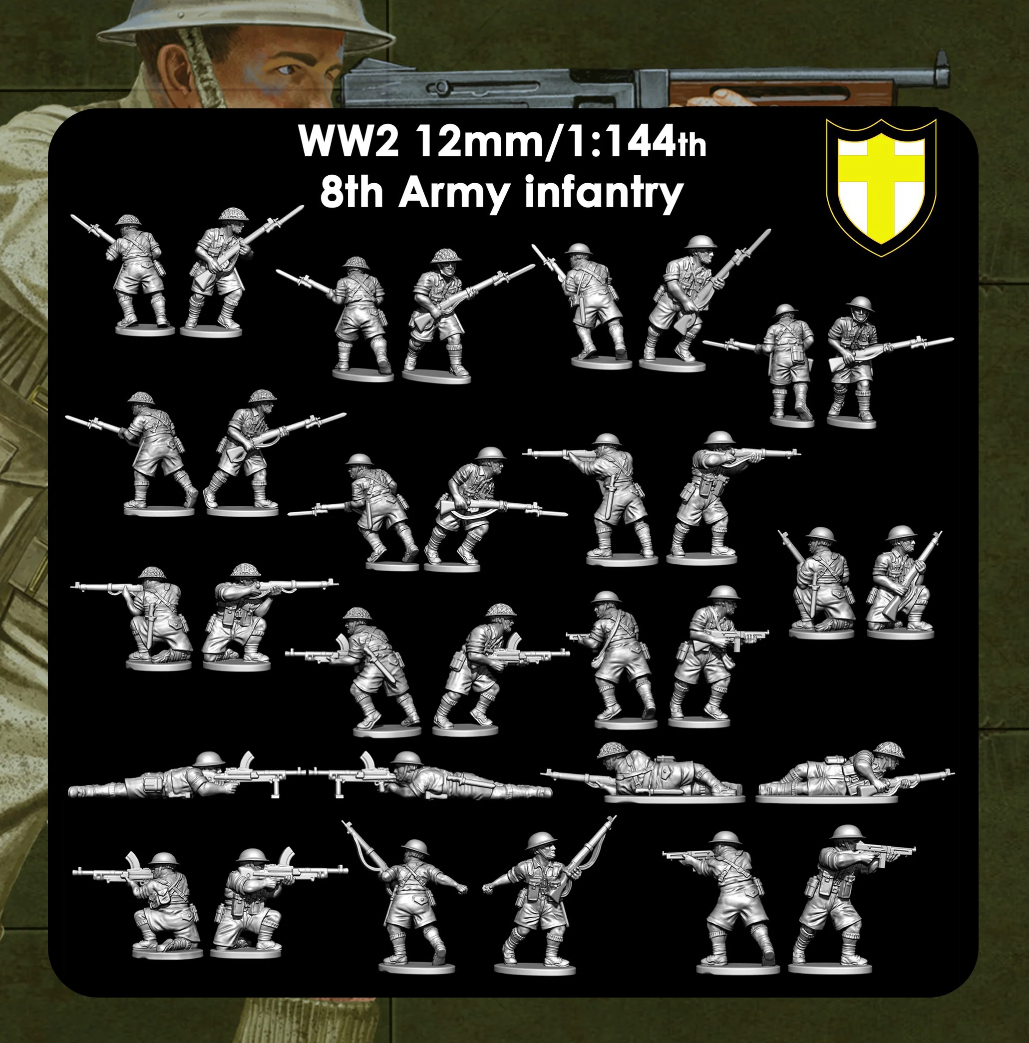 British 8th Army Infantry - Image 5