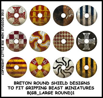 Breton round shields 1