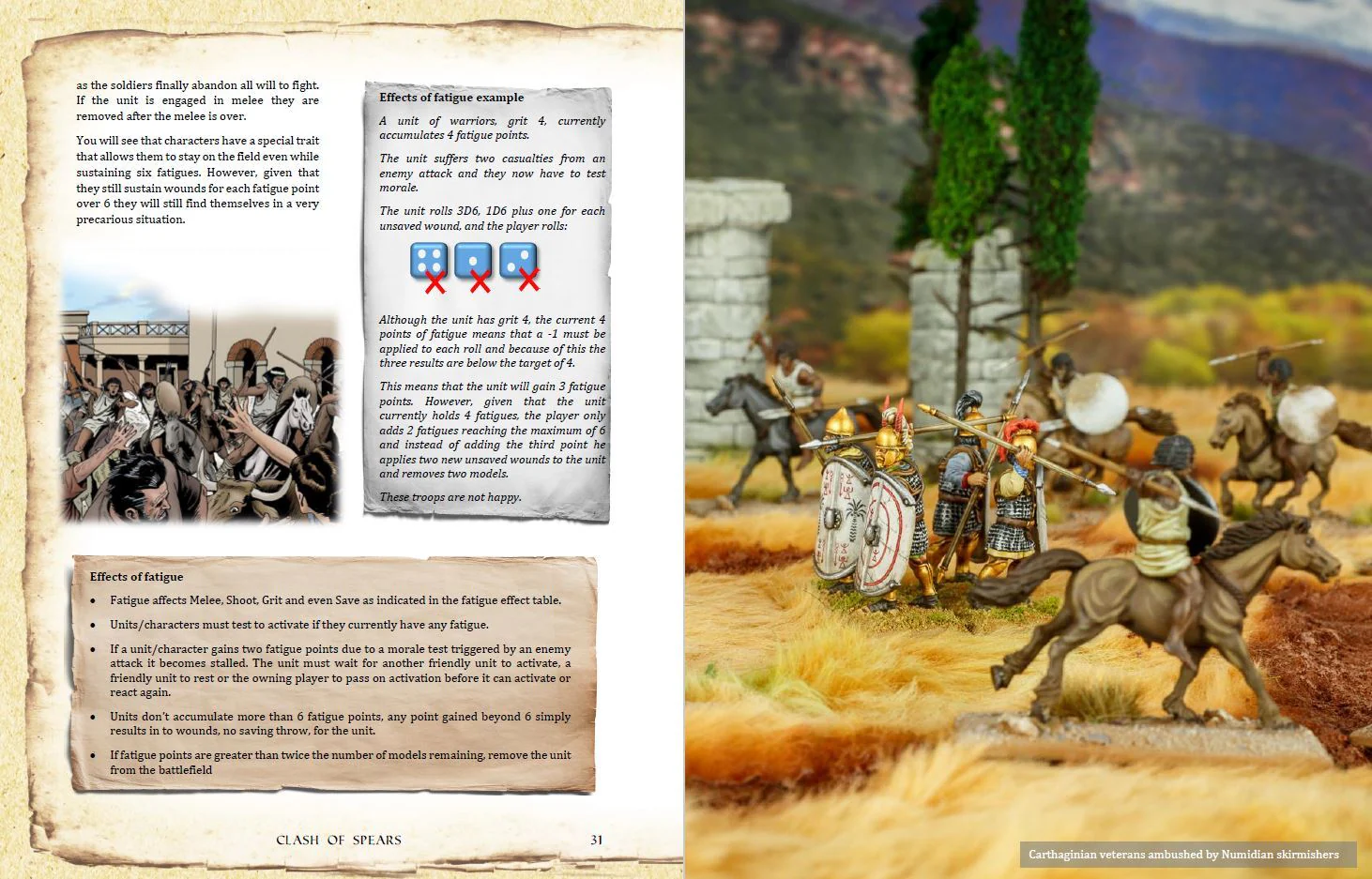 CLASH of Spears - Hardcover Rulebook - Image 5