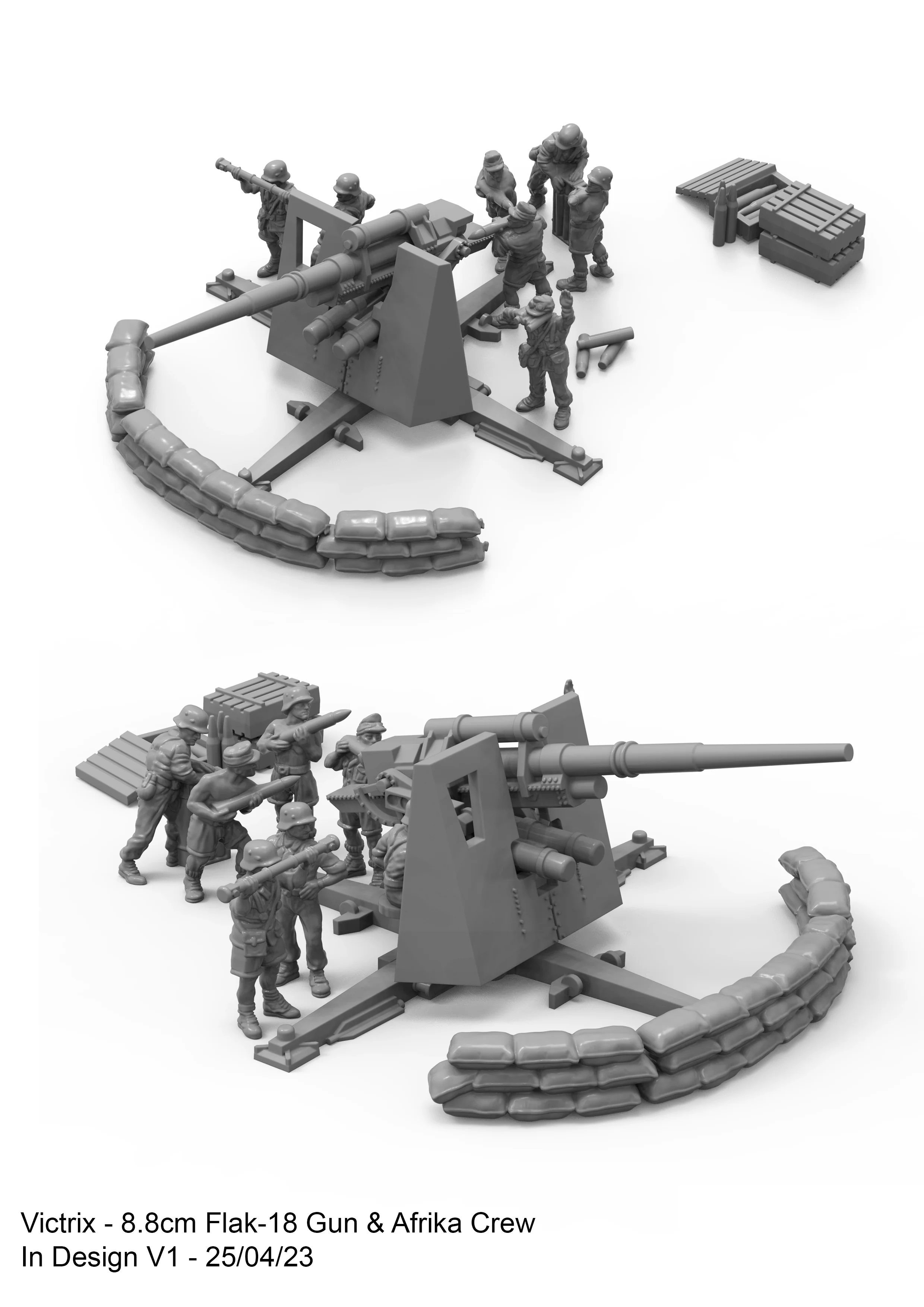 German 88mm Gun and Sd.Kfz.7 - Image 26