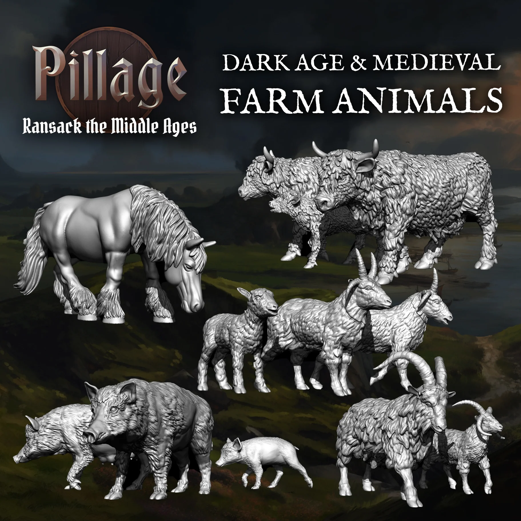 Medieval Farm Animals - Image 19