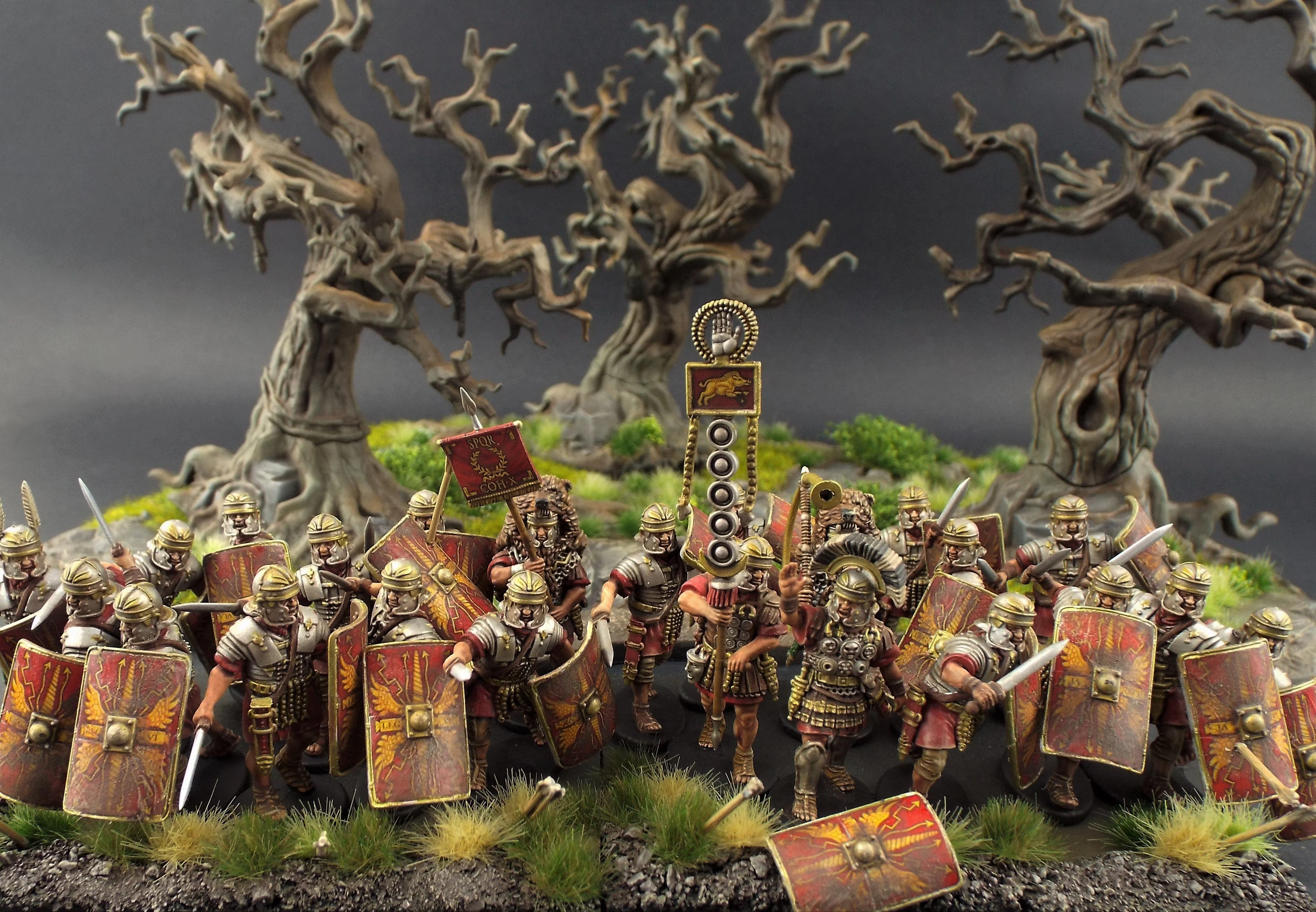 Early Imperial Roman Legionaries Attacking - Image 3