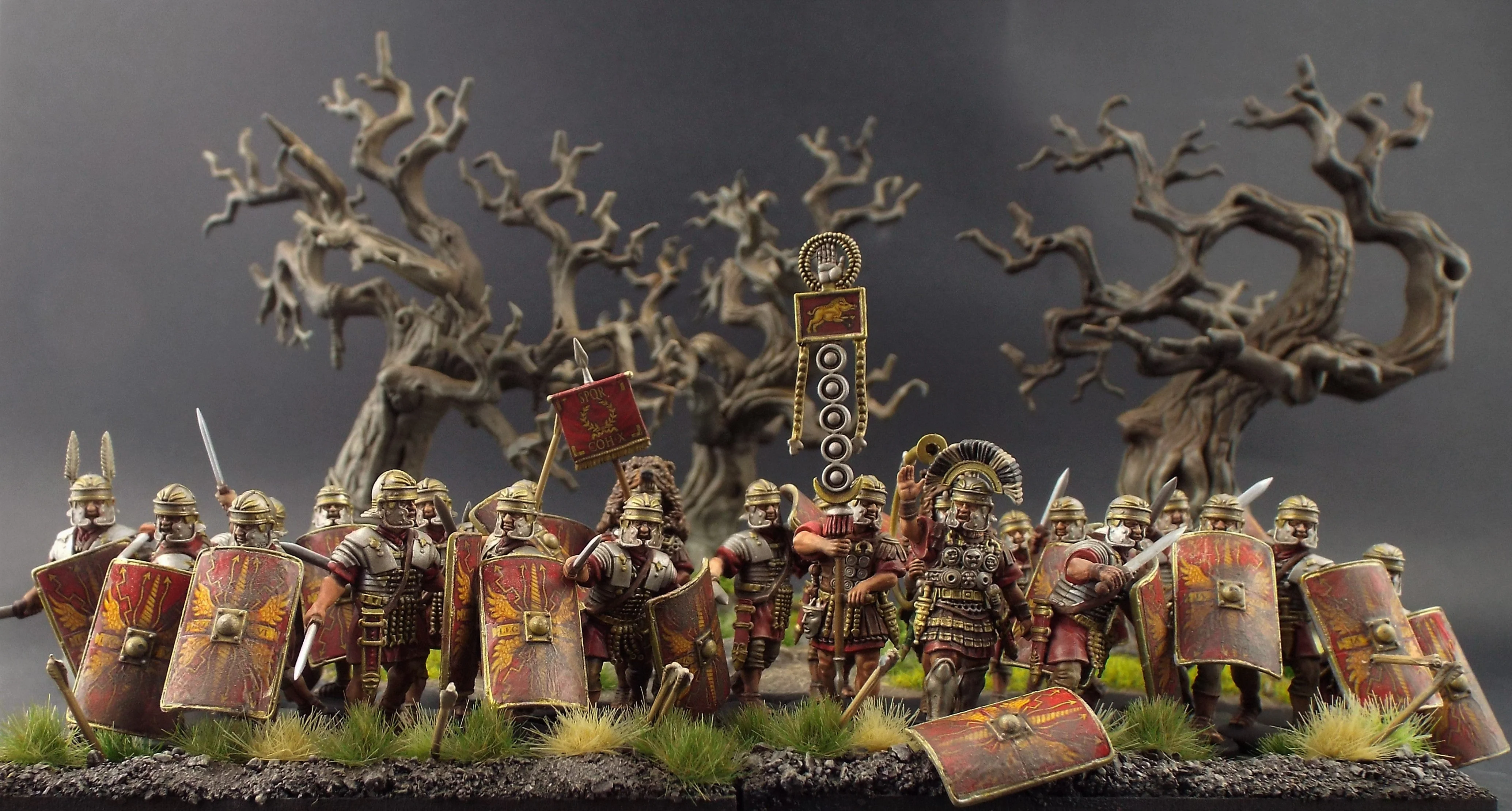 Early Imperial Roman Legionaries Attacking - Image 6