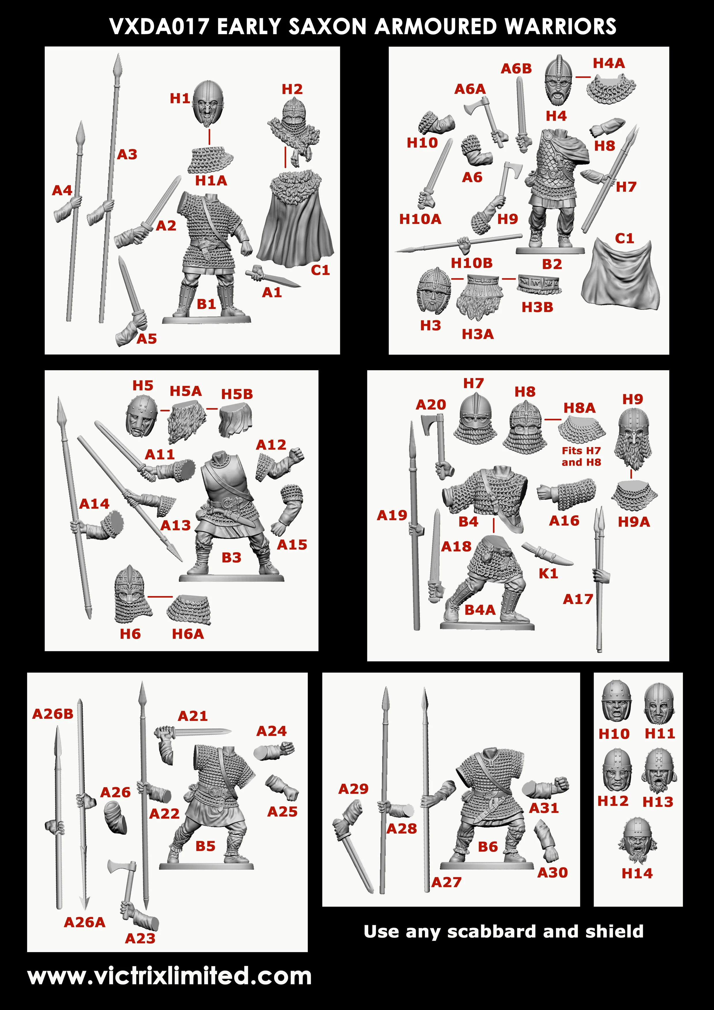 Early Saxon Armoured Warriors - Image 8