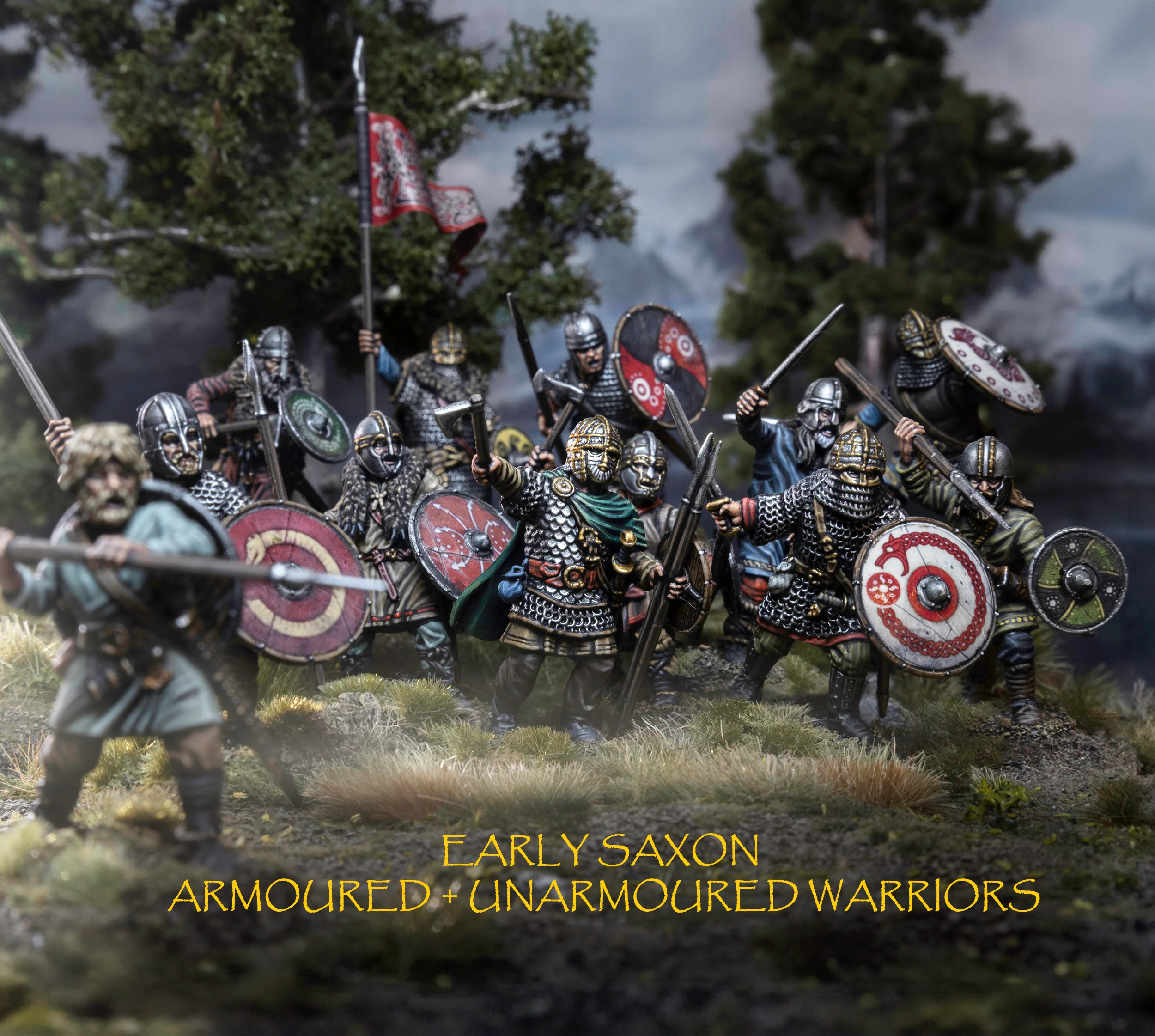 Early Saxon Unarmoured Warriors - Image 9