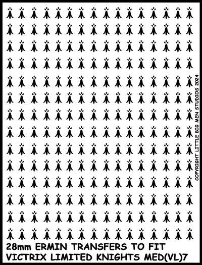 Ermin Symbols - Medieval Shield Transfers 7