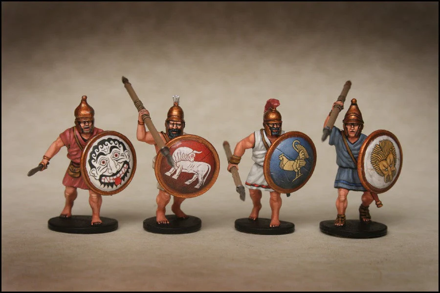 Greek Unarmoured Hoplites and archers - Image 10