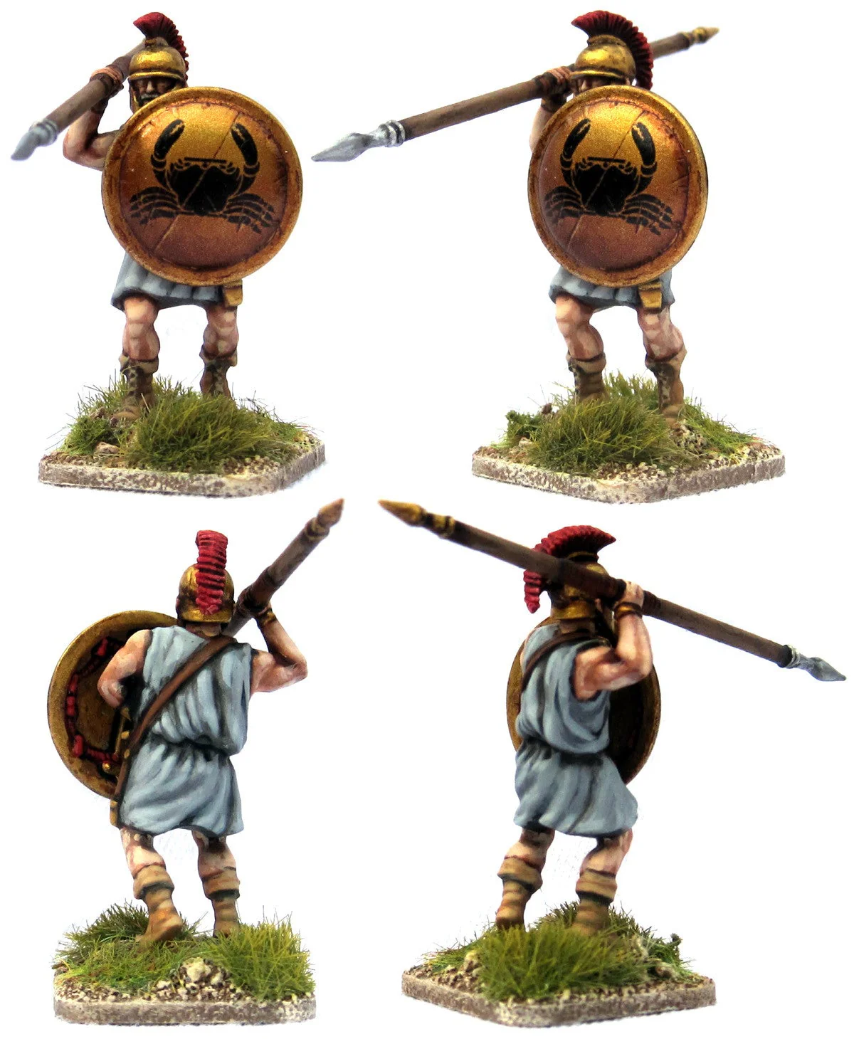 Greek Unarmoured Hoplites and archers - Image 5
