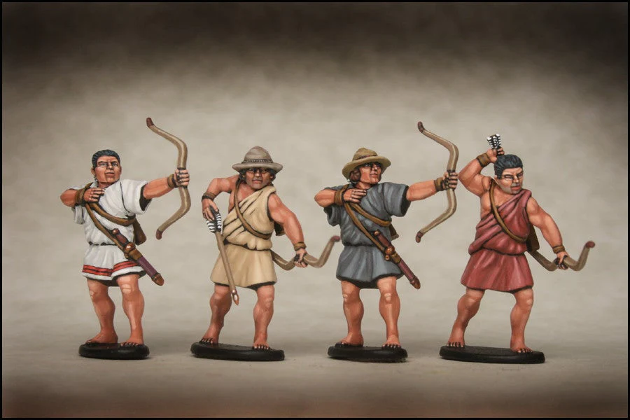 Greek Unarmoured Hoplites and archers - Image 8