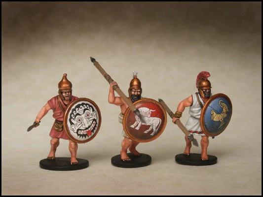 Greek Unarmoured Hoplites and archers - Image 9