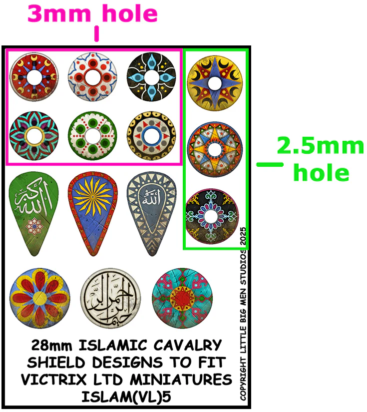 Islamic Cavalry Shield Transfers 5 - Image 3