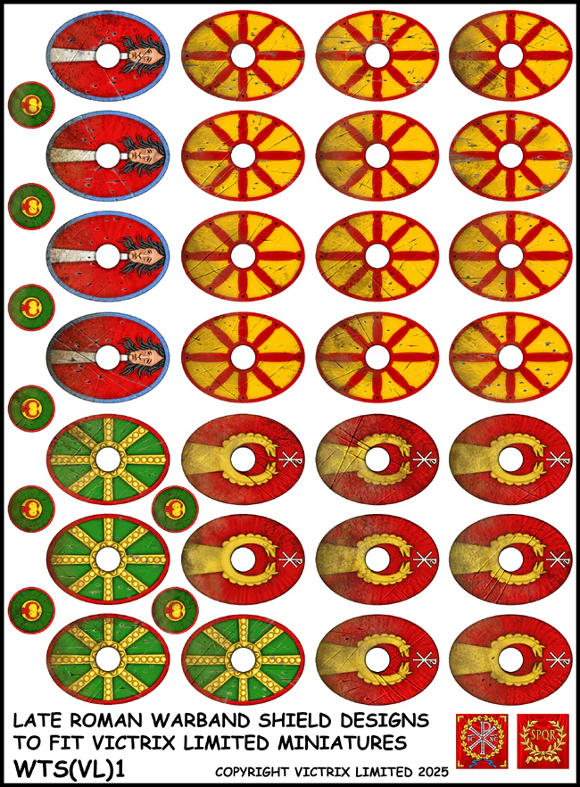 Late Roman Warband Banner Sheet 1