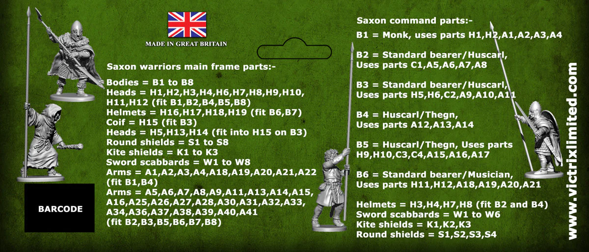 Late Saxons/Anglo Danes Skirmish Pack - Image 31