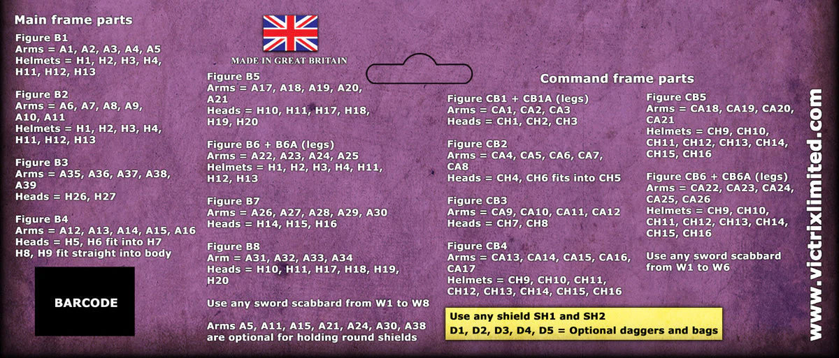 Norman Infantry Skirmish Pack - Image 22