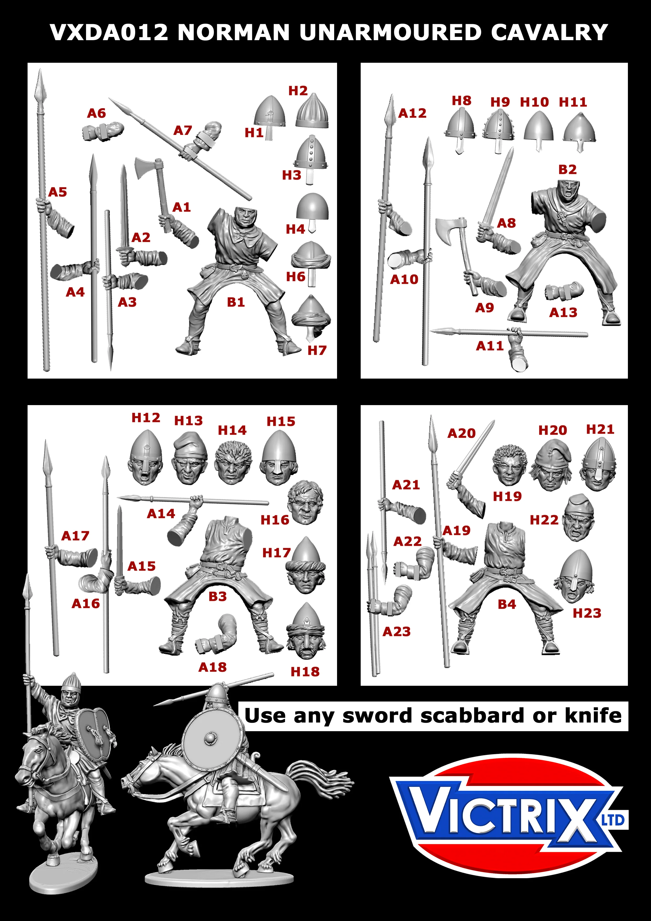 Norman Unarmoured Cavalry - Image 9