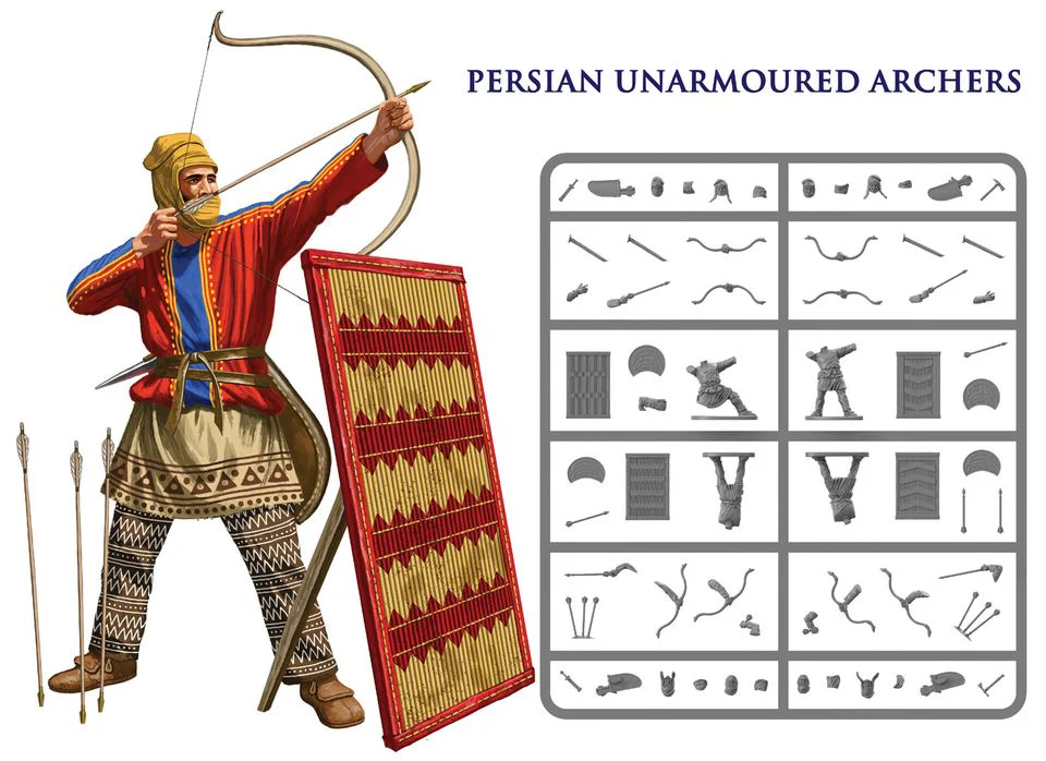 Persian Unarmoured Archers - Image 8