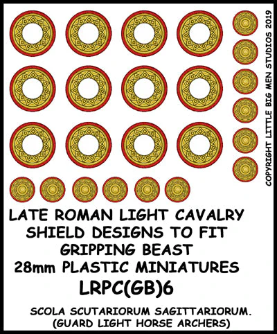 Plastic Late Roman Cavalry sheet 6