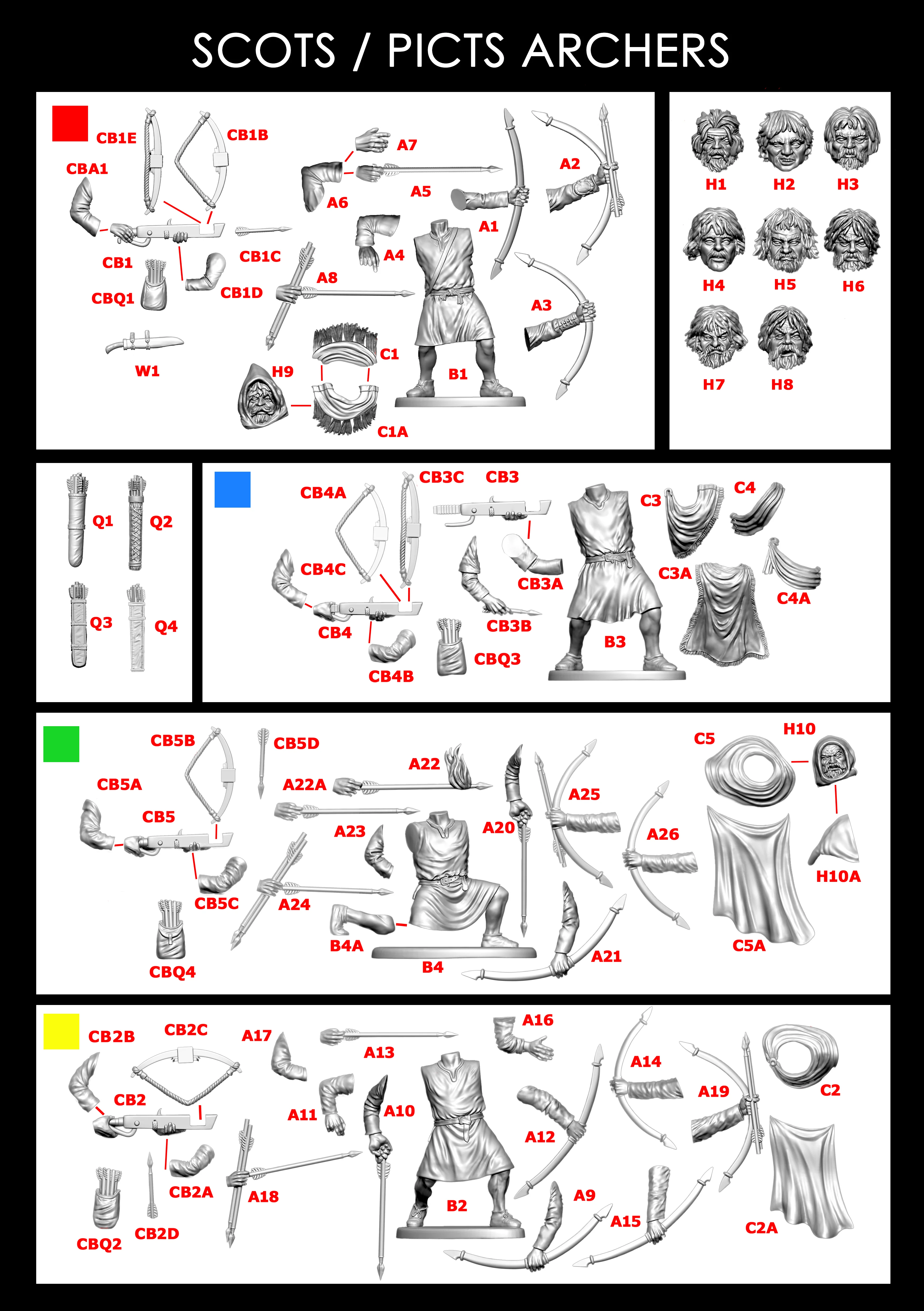 Scots/Picts Archers & Crossbowmen - Image 7